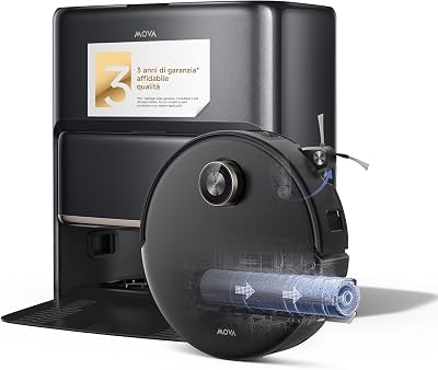 Z60 Ultra Roller Complete Robot Aspirapolvere, Nero