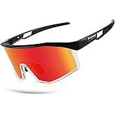 BangLong Sports Sunglasses for Men Women,UV400 Protection Baseball Sun Glasses TR90 for Running Cycling Baseball Fishing