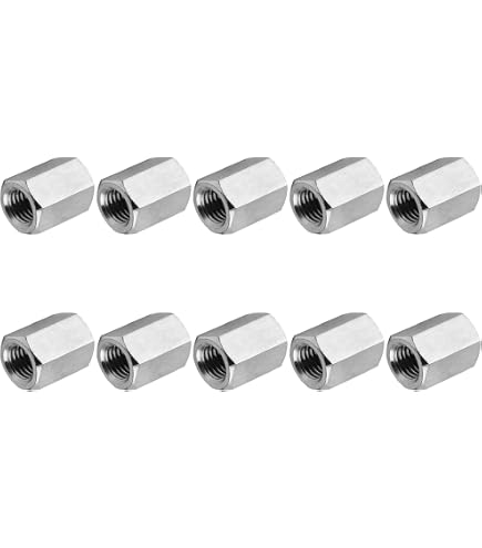 Small Parts 18-8 Stainless Steel Hex Standoff – 5/16" Hex, 1" Length, 10-32 Thread, 5-Pack