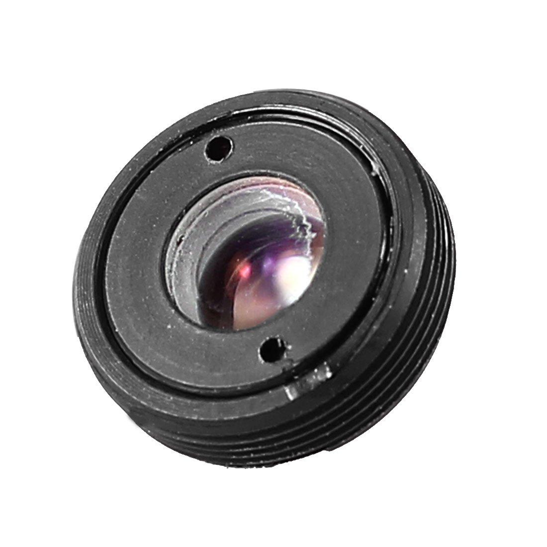 sourcing map Black CCTV Box Camera 3.7mm Pinhole Focal Length Cone Board Lens F2
