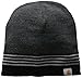 Carhartt Men's Malone Stripe Hat, Coal Heather, One Size
