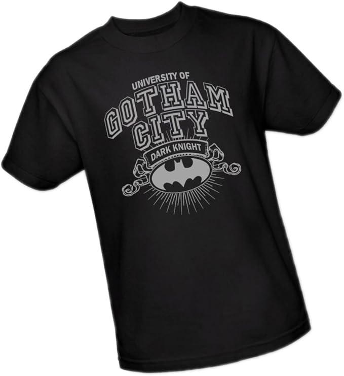 University of Gotham City Batman Adult TShirt, XXX