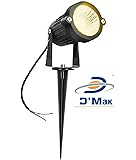 "Happy Selling" 3W LED Warm White Garden Lights, 1 Piece