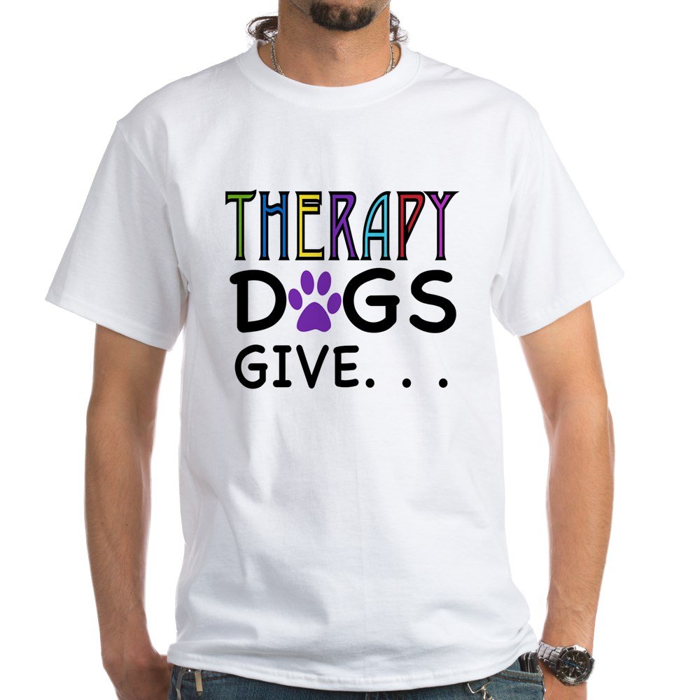 Therapy Dog T Shirt T Shirt 3759 Seknovelty
