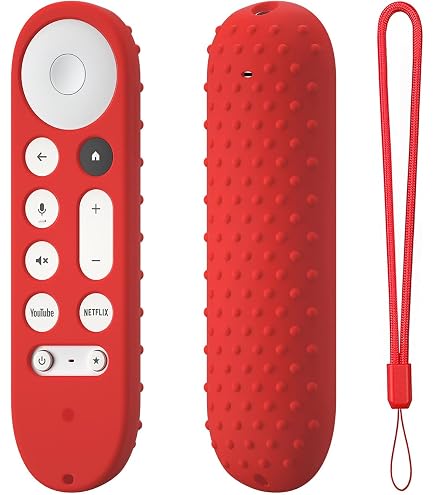 Custodia Morbida In Silicone Per Google TV Streamer 4K (Modello 2024) - Protezione Antipolvere E Antigraffio - Blu Luminoso