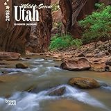 Utah, Wild & Scenic 2018 7 x 7 Inch Monthly Mini Wall Calendar, USA United States of America Rocky M by
