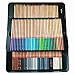 Egoshop 100 Color Marco Renior Oil Base Colored Pencils Set for Artist Sketching Drawing Writing Art Painting/Adult Coloring Books Metal Tin Case