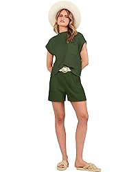 ANRABESS Women's Two Piece Summer Outfits Knit