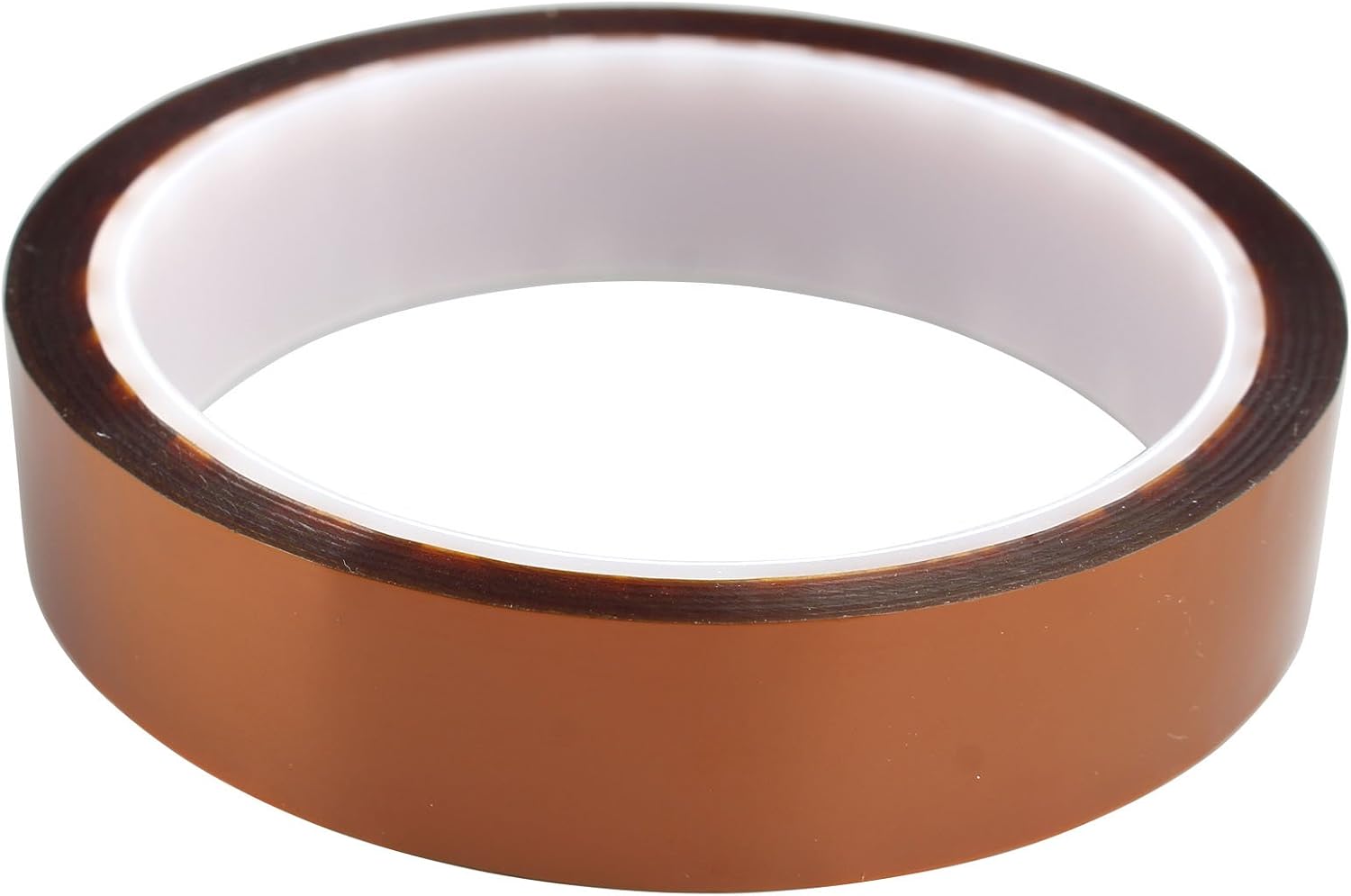 HALJIA 20mm*33m / 100ft Polyimide Heat High Temperature Resistant Adhesive Gold Tape for 3D Printer Platform/Electric Task/Soldering Task/Insulating Circuit Boards Temperature Resistant Upto 280'c - Image 3