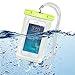 FRiEQ Universal Waterproof Case Bag for Outdoor Activities - Waterproof bag for Apple iPhone 6S, 6S Plus, Galaxy S6, IPX8 Certified to 100 Feet (Green)