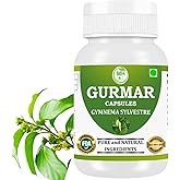 Morsan Healthcare Gurmar (Gymnema sylvestre) Capsules 500mg | 60 Vegan Capsule | Natural Himalayan Extract| Traditional Ayurvedic Herb| Plant-Based Supplement| Supports Balanced Wellness | Pack of 1