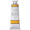 M. Graham Artist Oil Paint Indian Yellow 1.25oz/37ml Tube