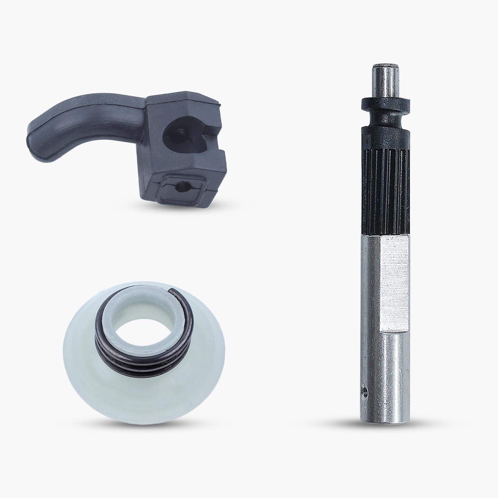 Photo 1 of Oil Pump Worm Gear Pinion Olier Kit For Husqvarna 340 340E 345 345E 350 445 445E 450 450E 353 359 346XP Chainsaw, Oil Pump + Worm Gear + Oiler Seal Replace 503931801, 540057901, 537154801