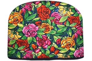 BLUE MOON FINE TEAS Blue Moon Tea Cozy Rose Tiffany Tea Cozy Large Double Insulated Teapot Cozy Keeps Tea Cosie - Ships The Same Business Day, Order by 10 AM Pacific Time