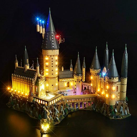 IIKA LED Light Kit for Lego Harry Potter Hogwarts Castle 71043 Deluxe
