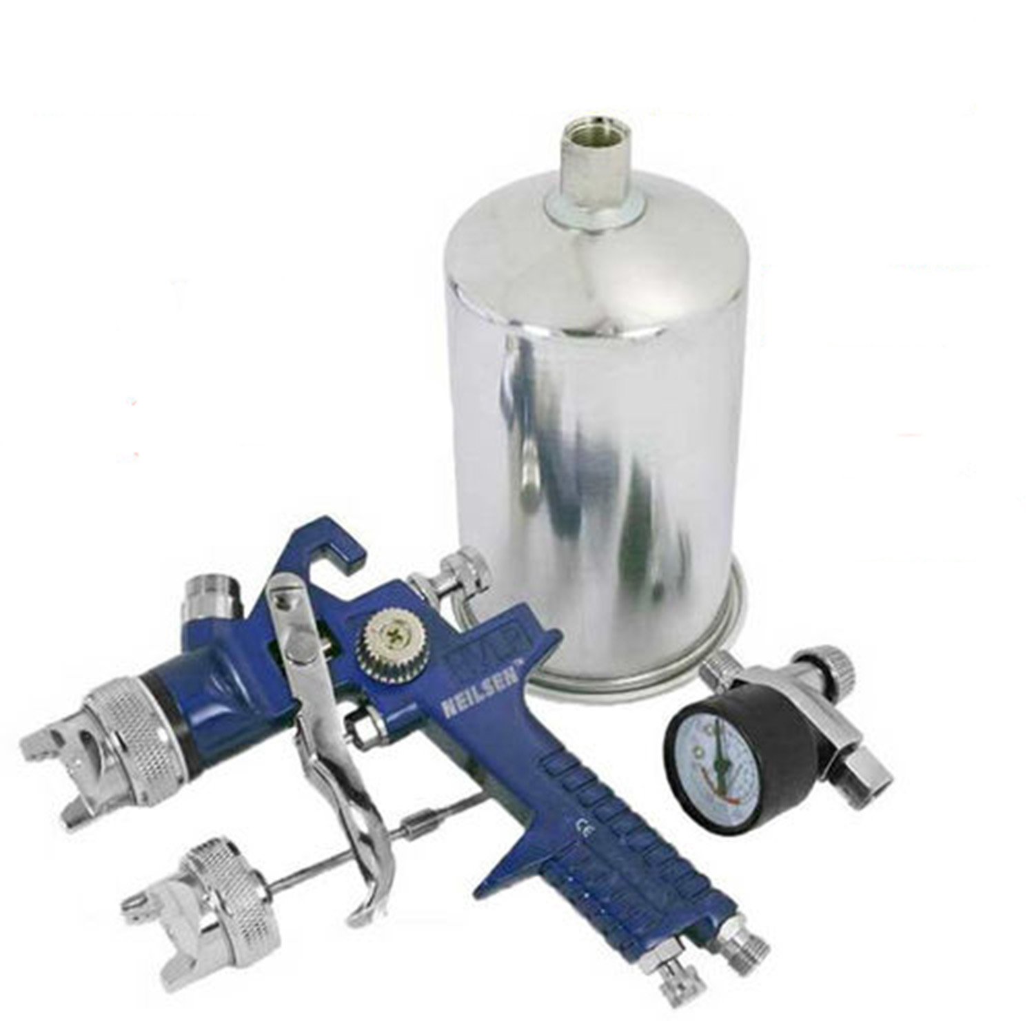 HVLP GRAVITY AIR SPRAY GUN 1.4MM AND 2MM NOZZLES