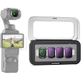 NEEWER ND &amp; CPL Filter Set Compatible with DJI Osmo Pocket 3 4 Xtra Muse | Magnetic, ND16 + ND64 + ND256, Neutral Density, Circular Polarizer, Action Camera Filter Accessories Kit