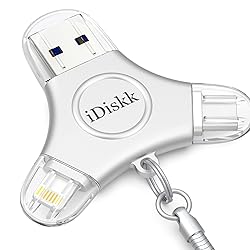 iDiskk 512GB App-le MFI Certified Photo Vault for