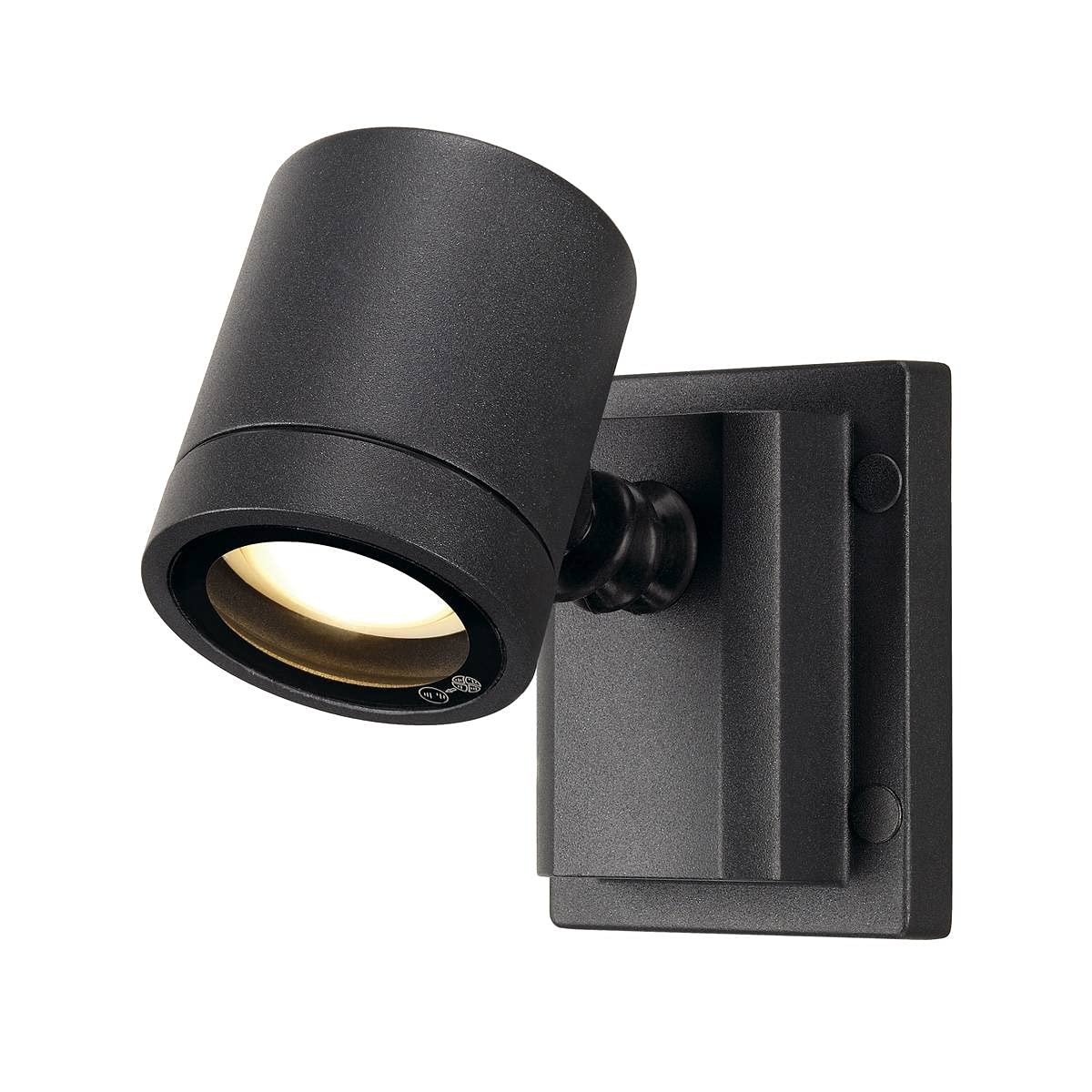SLV Surface-Mounted Wall Light MYRA Wall/Illumination for Walls, Paths, entrances, LED Outdoor spot, Surface-Mounted Outdoor Light, Garden lamp / GU10 IP55 50W Anthracite