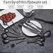 Berglander Black Titanium Plating Stainless Steel Steak Knives Heavy-Duty Stainless Steel Steak Knife Set of 6 for Chefs Commercial Kitchen Great For BBQ Weddings Dinners Parties All Homes & Kitchens