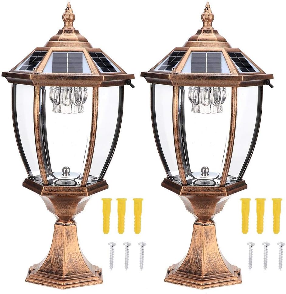 Prosperveil Solar Led Lighthouse Lights Garden Ornaments Lantern Large Rotating Outdoor Waterproof Lamp For Deck Fence Lights Yard Patio Lighting Party Decor Black Lighting Outdoor Lighting Cate Org