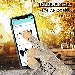 Achiou Winter Gloves for Men Women, Touch Screen