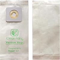 CF Clean Fairy 20Pack Replacement Bissell Style 1&7 Bags for PowerForce 1739 3522 3525 71Y7 PowerGlide 3545 Plus 3350 3550 35