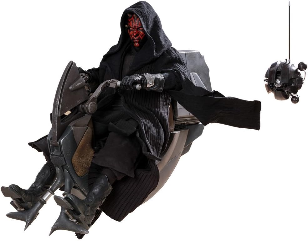 hot toys darth maul with sith speeder