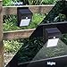 Solar Sensor Lights,KUMEDA Waterproof Motion Sensor Outdoor Light Super Bright 16 LEDs for Patio, Deck, Yard, Garden with Motion Activated Auto On/Off (4-Pack)