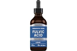 Piping Rock Liquid Fulvic Acid Drops | 2 fl oz | with Trace Minerals | Ionic Supplement | Vegetarian, Non-GMO & Gluten Free