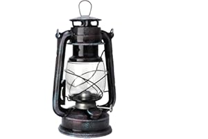 Small Vintage Camp Lanterns, Outdoor Oil Lamp Burning Lights Retro Classic Kerosene Lamps for Home Camping Hiking Garden Surv