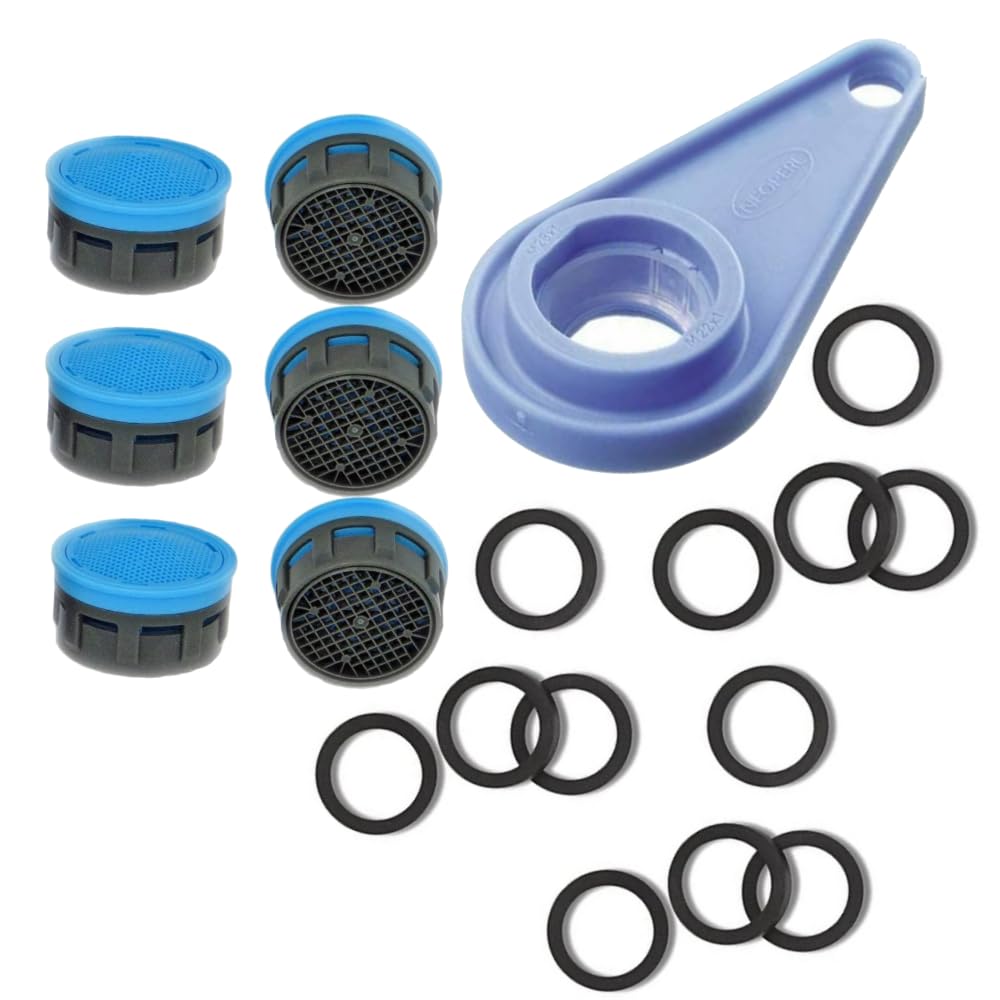 Aerator cartridge filter kit M22/M24 + gaskets and universal wrench NEOPERL