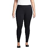 Lands' End Women's Starfish Mid Rise Knit Leggings