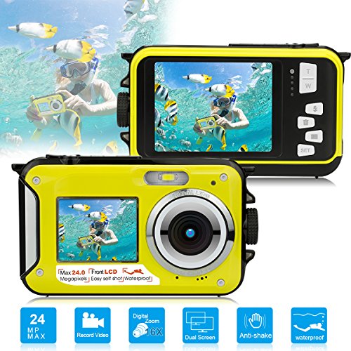 Dual-Screen-Waterproof-Underwater-Point-and-Shoot-Digital-Camera-Video-Recorders