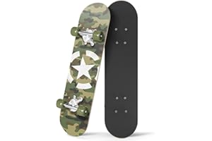 24 inch Rude Boyz Mini Cruiser Skateboard - Aluminium Trucks - Kids Skateboard Ages 5-8 Beginner - Skateboards for Kids