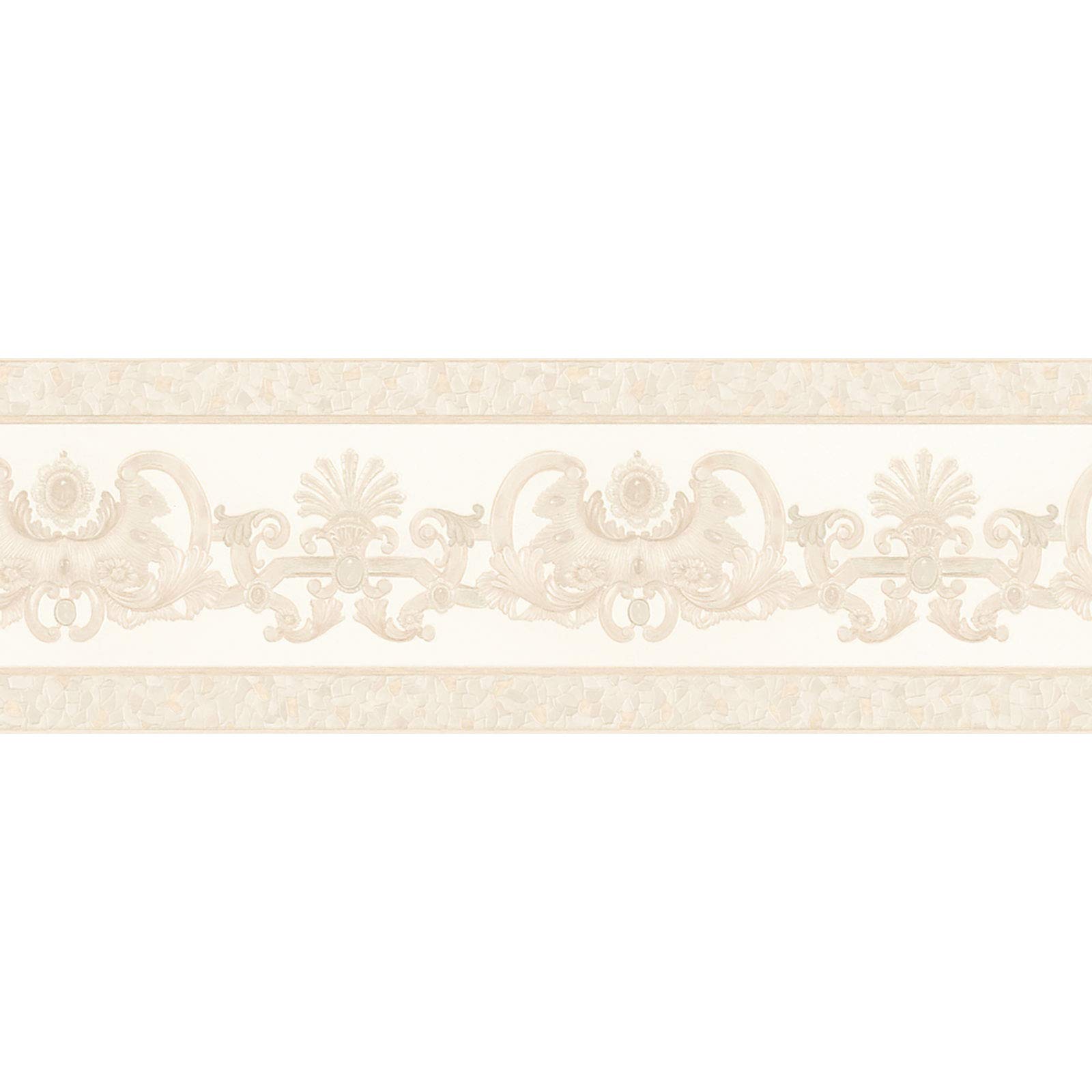 A.S. Création Only Borders 10 Border 5.00 m x 0.17 m Beige Metallic Made in Germany 655424 6554-24