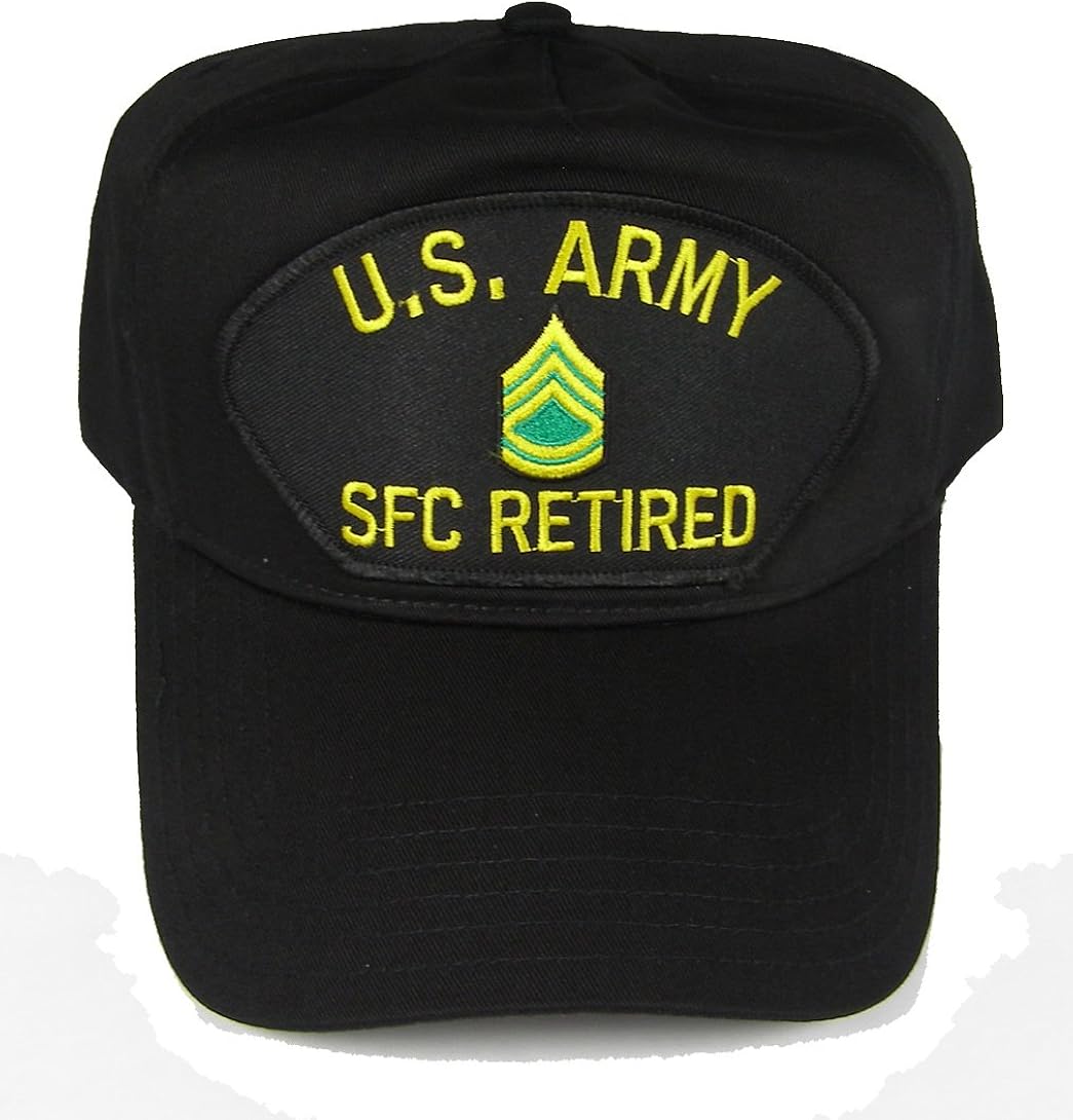 U S Army SFC Retired with Sergeant First Class Rank