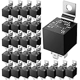 Gebildet JD1912 Car Relay with Diode 12V 40A 4 Pin