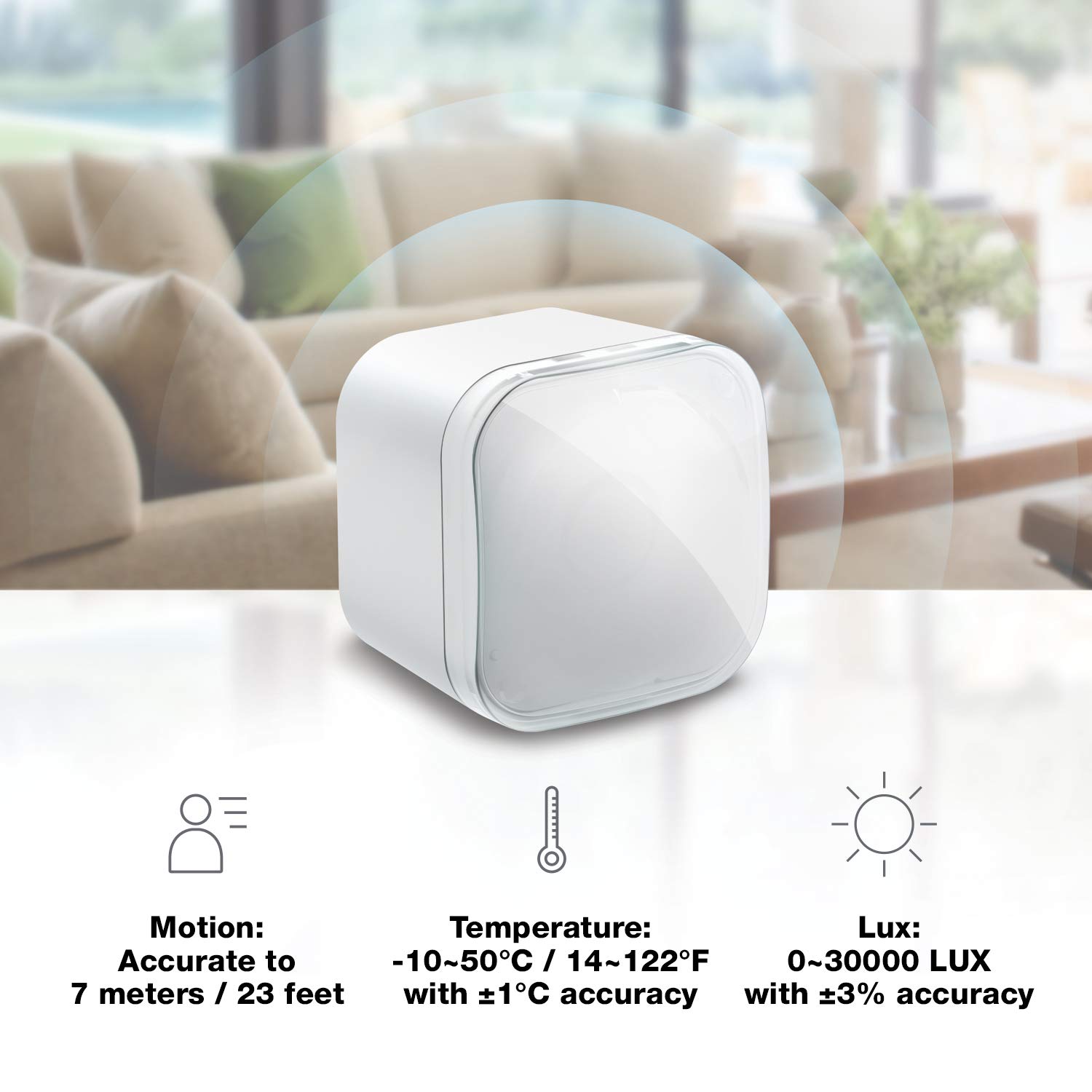 Aeotec TriSensor, ZWave Plus S2 Enabled Zwave Motion Sensor