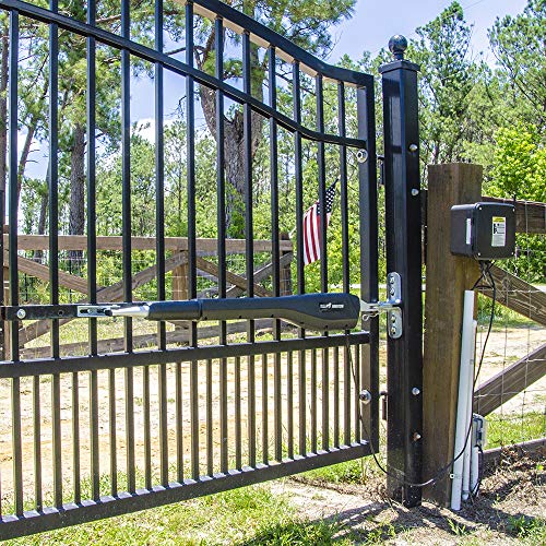 Mighty Mule Gate Opener, Solar and Smart Ready, Heavy Duty Automatic Gate Opener, Gates up to 18ft or 850lb, Single Gate Opener, MM571W - View 3