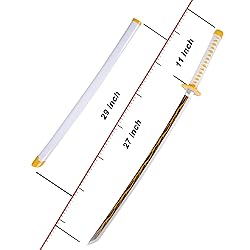 Light Up Zenitsu Sword - 40-Inch Plastic with
