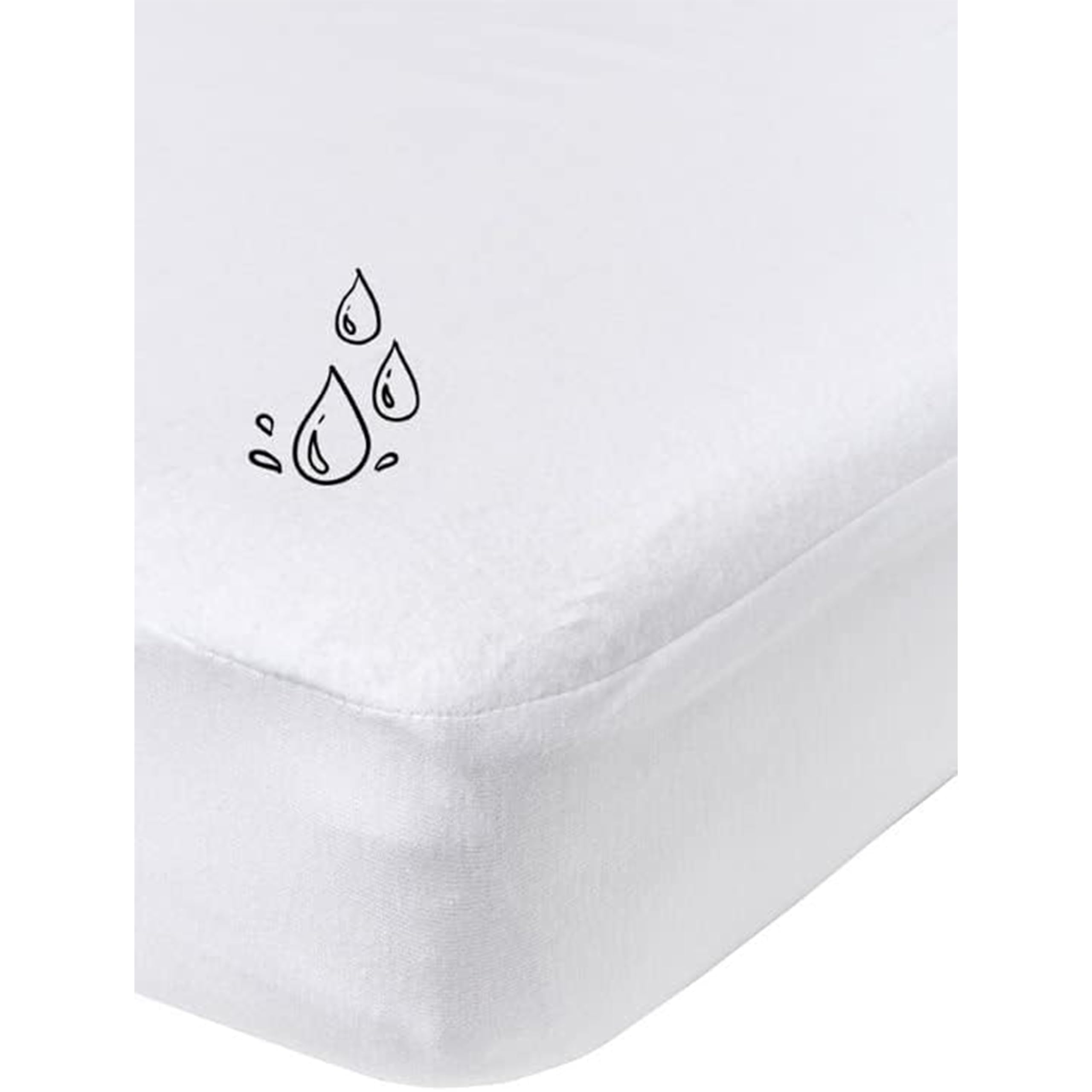 Meyco Molton PU Waterproof Fitted Sheet 160 x 200 cm