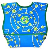 Dex Baby Dura-bib Big Mouth - (Fruit, Happy, Map, Stars) 6-24 Month (Map)