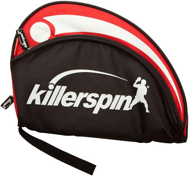 Killerspin Barracuda Ping Pong Paddle Carry Case| Padded Table Tennis Racket Cover| Reinforced Padded Polyester Bag for 2 Ping Pong Rackets, Side Accessory Pocket for Balls| Protective Zipper Enclosure : Table Tennis Cases : Sports & Outdoors