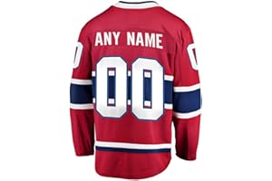 Custom Mens Home Beliveau Price Hockey Jersey Player Long Sleeves