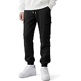 Auranso Boys Sweatpants Kids Athletic Cargo Pants Causal Joggers Workout Clothes with Pocket Drawstring