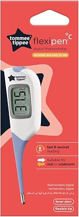 Tommee Tippee FlexiPen Thermometer 0m+, 8 Sec Readings, Fever Alert view 2