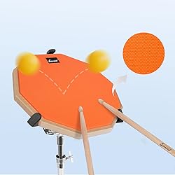 Sovvid 12 Inches Drum Pad and 5A Drum