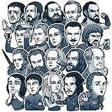 CraftsToCollect Game of Thrones Stickers, Winter is Here Sticker Set (20 PCS), Waterproof, Game of Thrones Decals, Exclusive Season 8 Finale