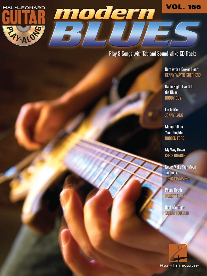 Guitar Play-Along: Volume 166: Modern Blues (Hal Leonard Guitar Play-Along)